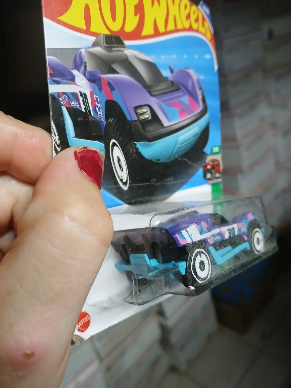 Later Crater (number 112/250) from the 2025 Hot Wheels mainline set